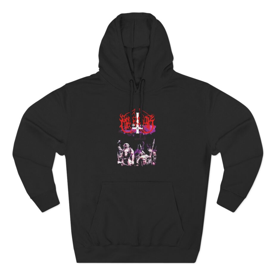 Marduk Heaven Shall Burn Three-Panel Fleece Hoodie