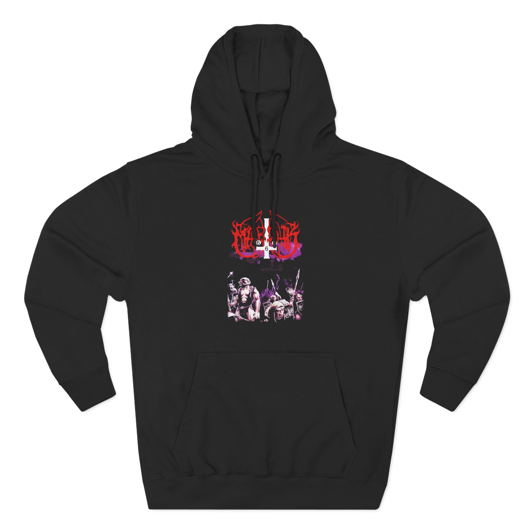 Marduk Heaven Shall Burn Three-Panel Fleece Hoodie