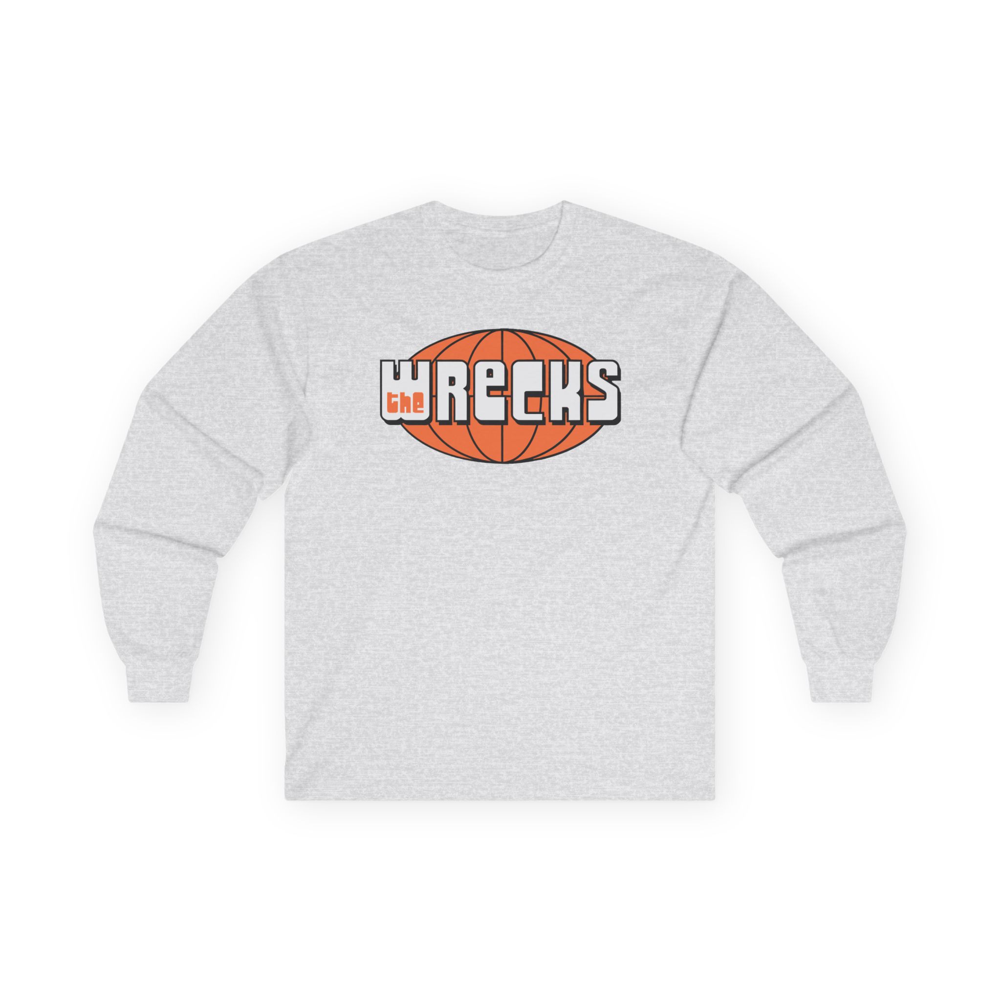The Wrecks Retro Globe Unisex Ultra Cotton Long Sleeve Tee