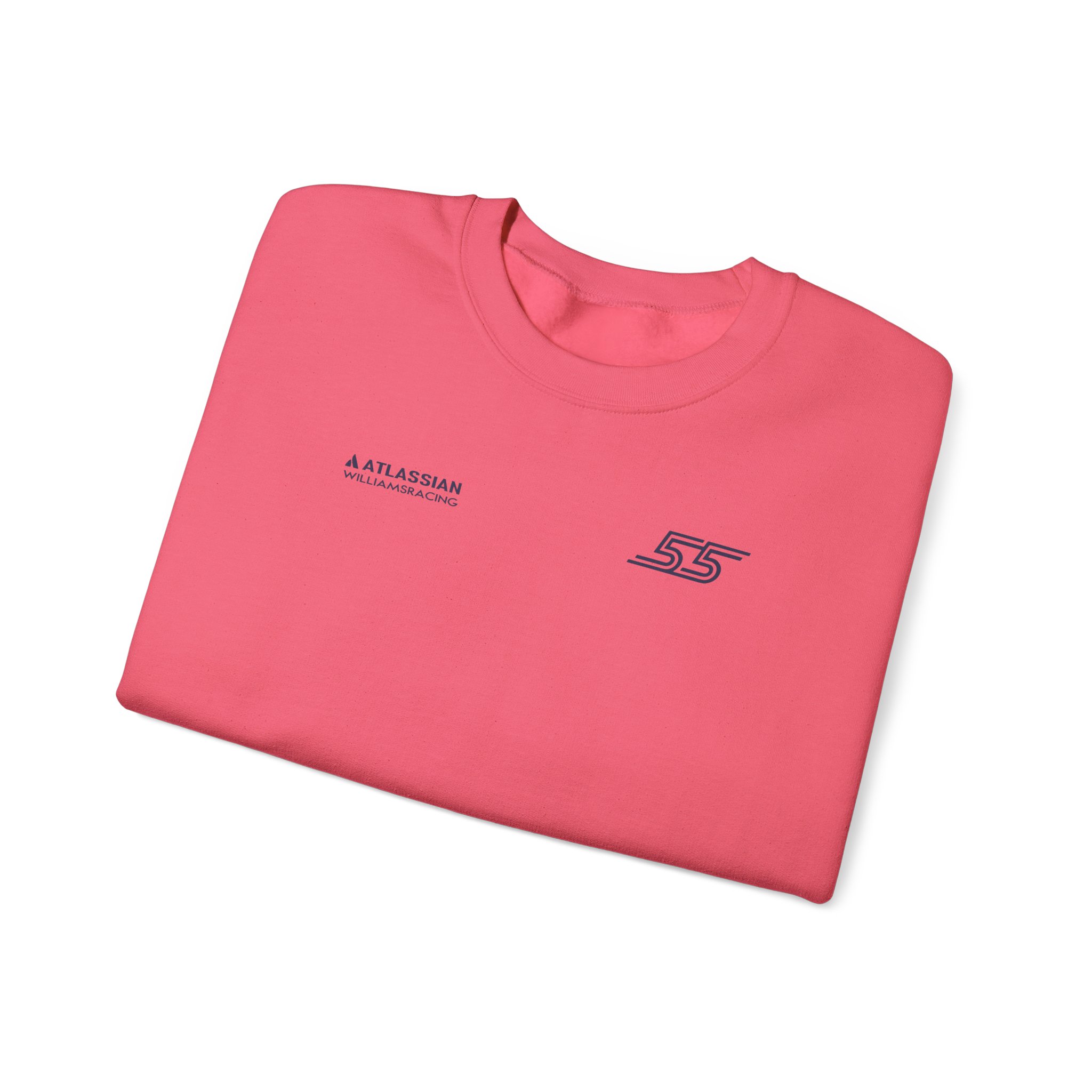 Carlos Sainz Atlassian Williams Racing Unisex Heavy Blendâ„¢ Crewneck Sweatshirt