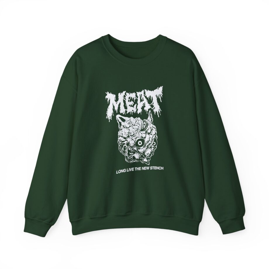 Meatcanyon  Long Live the New Stench Unisex Heavy Blend™ Crewneck Sweatshirt