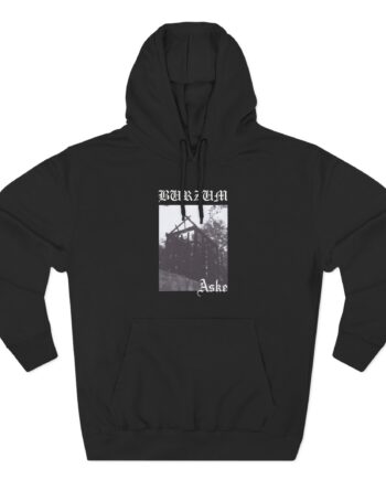 Burzum Aske Three-Panel Fleece Hoodie