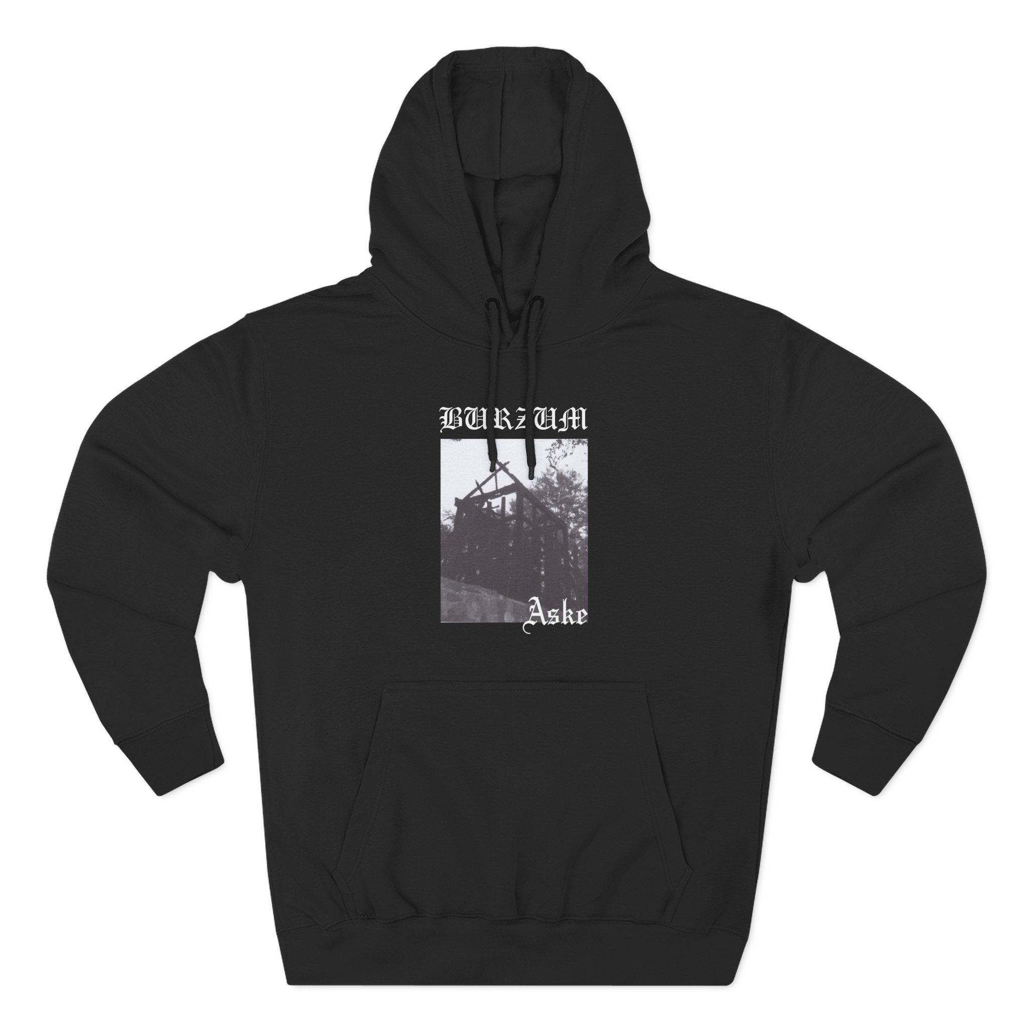 Burzum Aske Three-Panel Fleece Hoodie