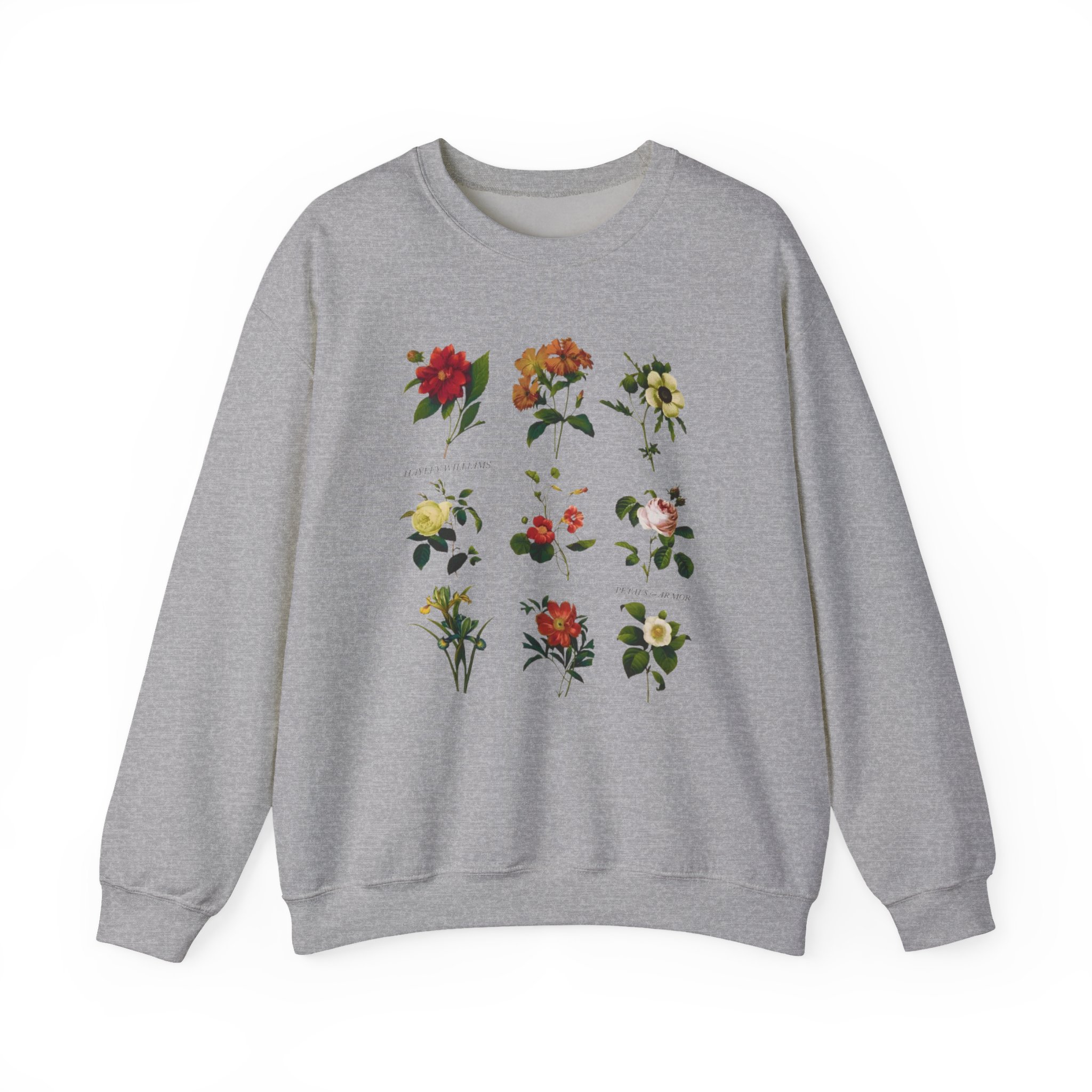 Hayley Williams Petals for Armor Floral Girls Unisex Heavy Blendâ„¢ Crewneck Sweatshirt
