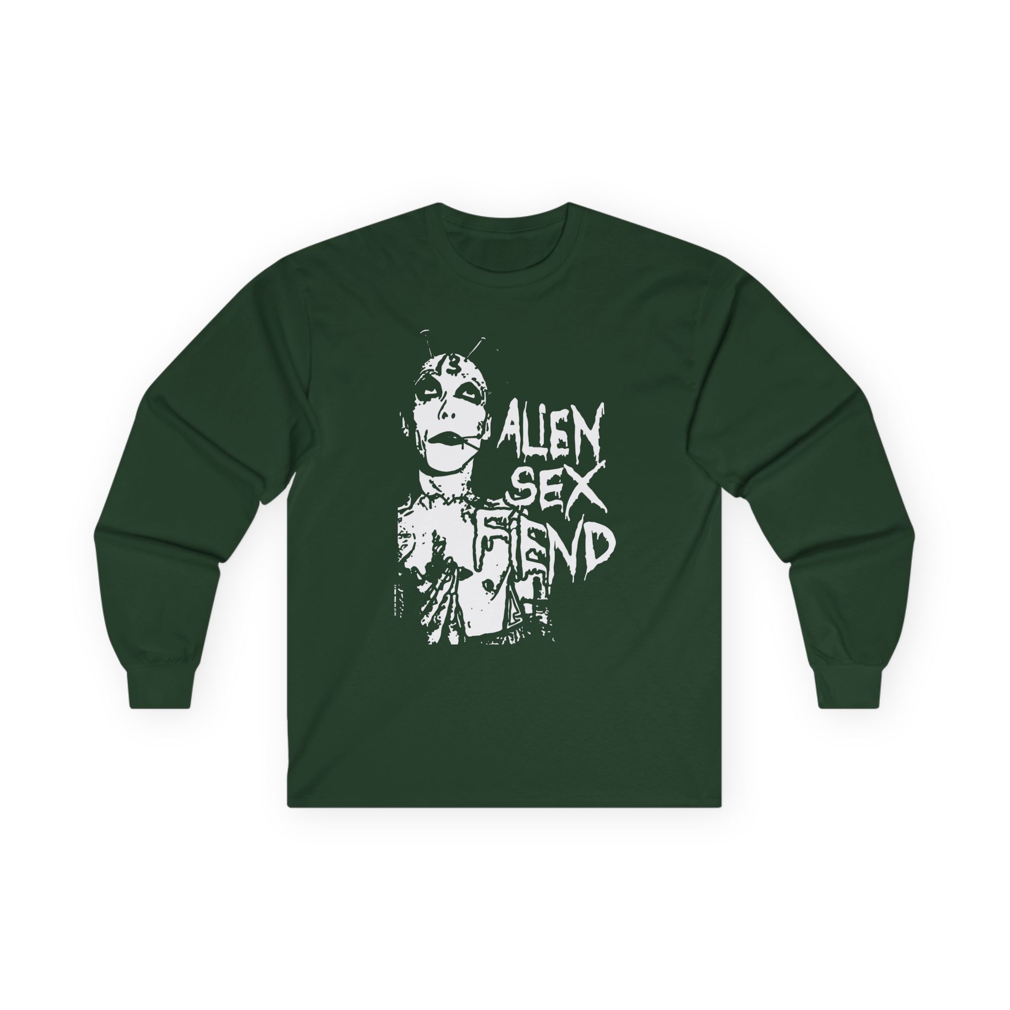 Alien Sex Fiend 13 Head Unisex Ultra Cotton Long Sleeve Tee