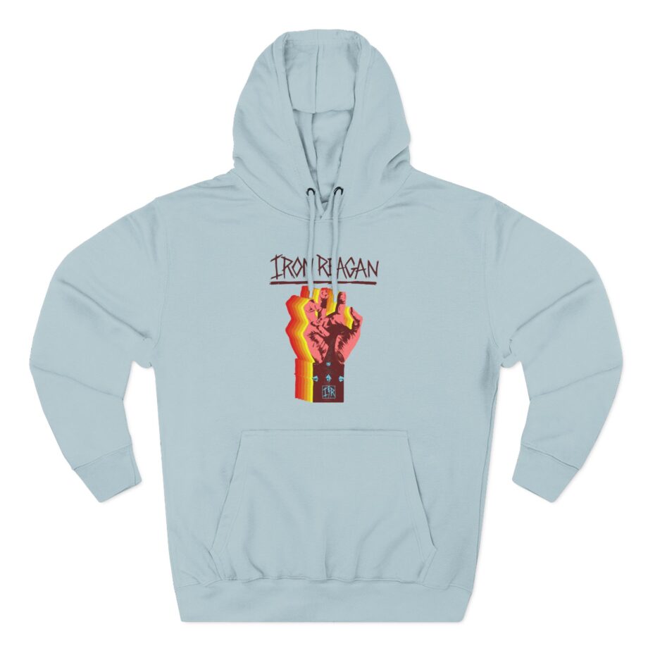 Iron Reagan Three-Panel Fleece Hoodie