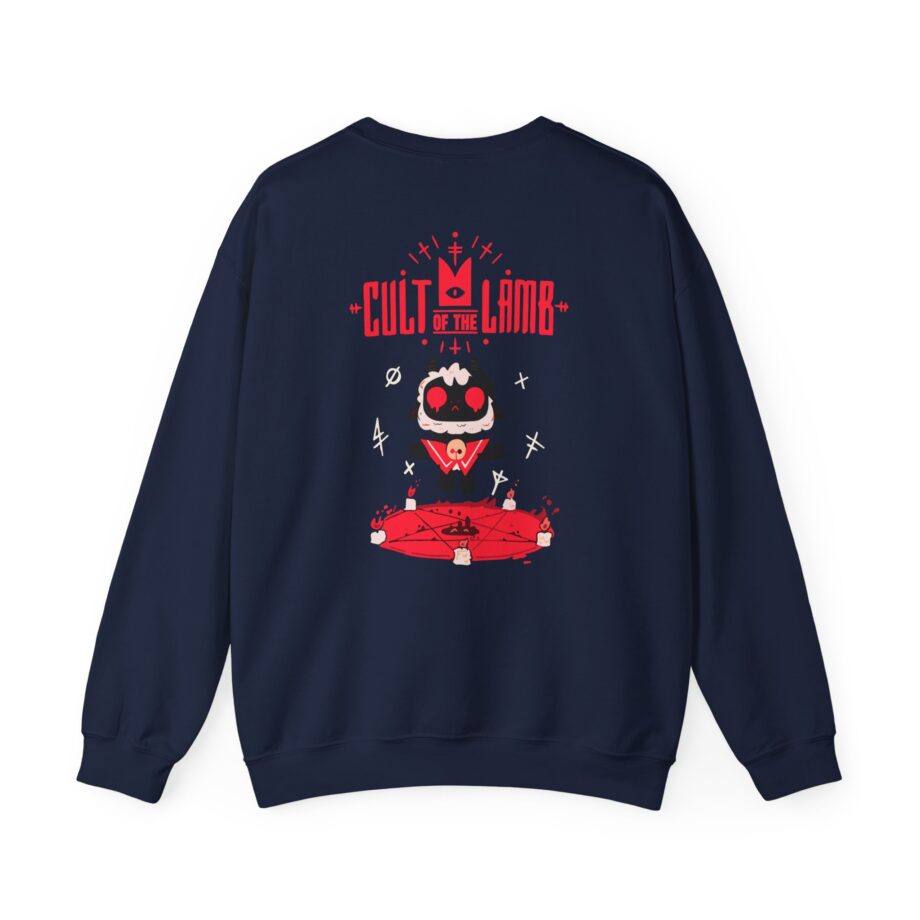 Cult of the Lamb Praise Lamb Unisex Heavy Blend™ Crewneck Sweatshirt