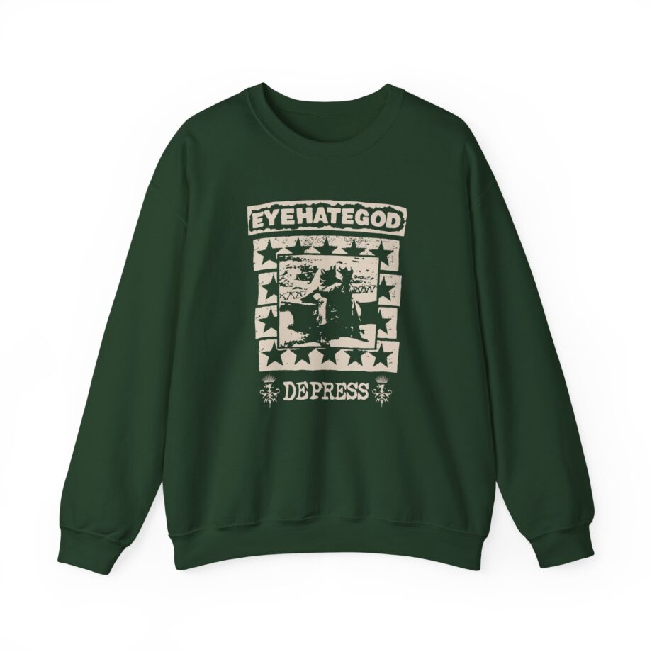 Eyehategod Depress Unisex Heavy Blend™ Crewneck Sweatshirt