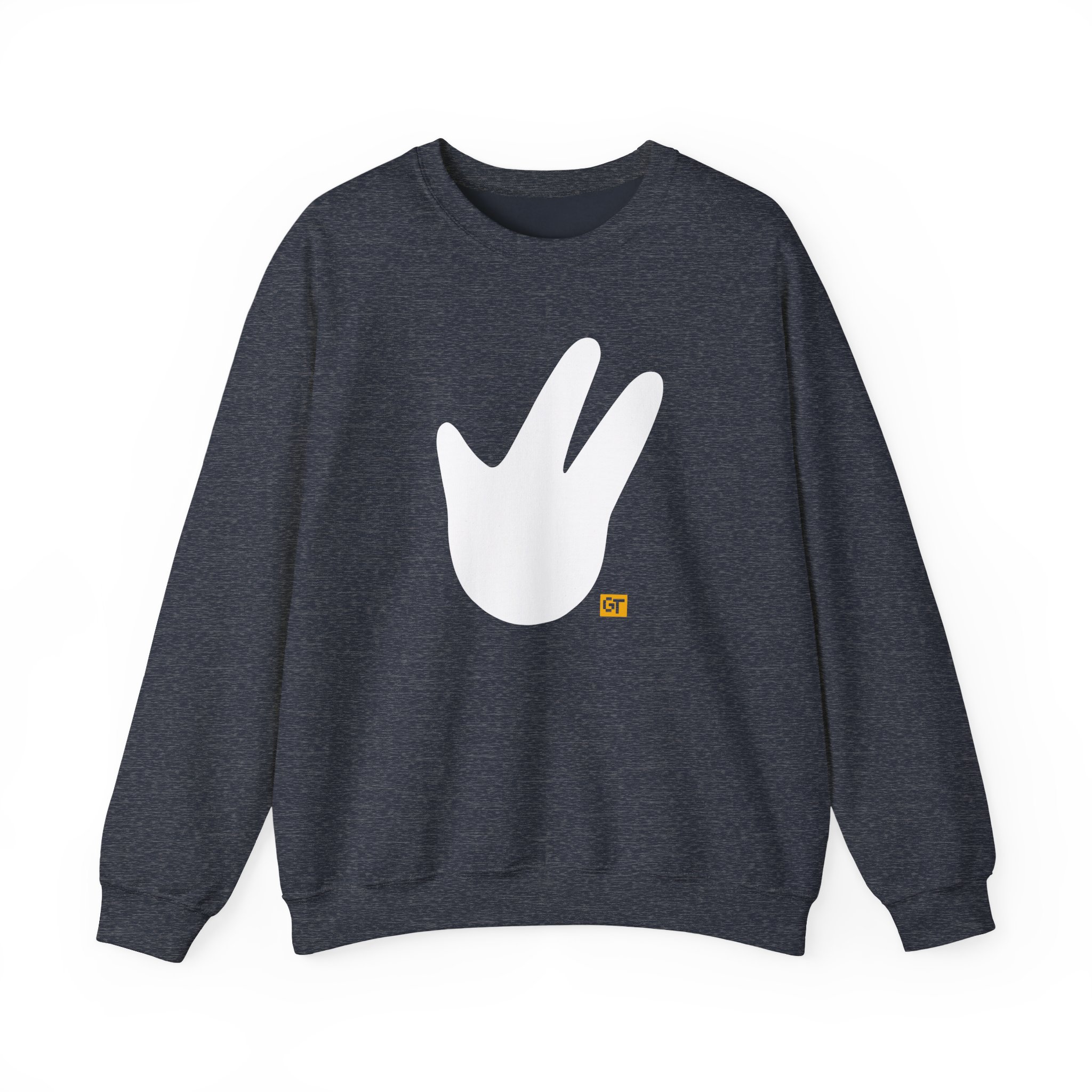 Gorilla Tag Monke Paw Unisex Heavy Blendâ„¢ Crewneck Sweatshirt
