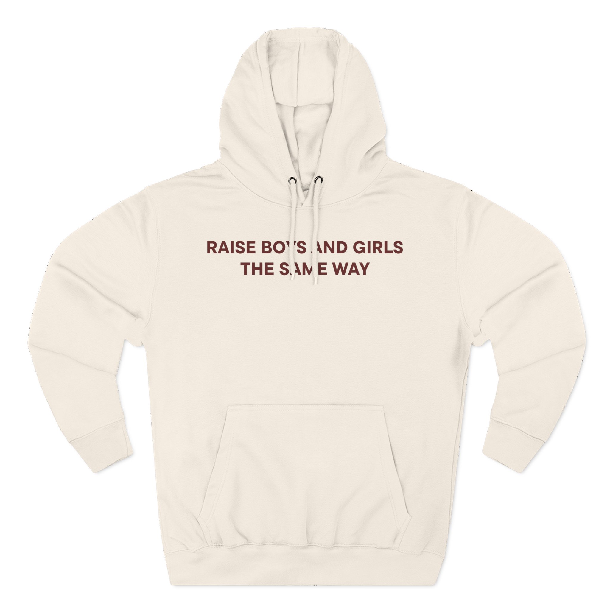 Jenny Holzer Raise the Same Way Three-Panel Fleece Hoodie