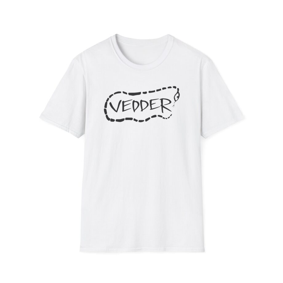 Eddie Vedder Stencil Snake Unisex Softstyle T-Shirt