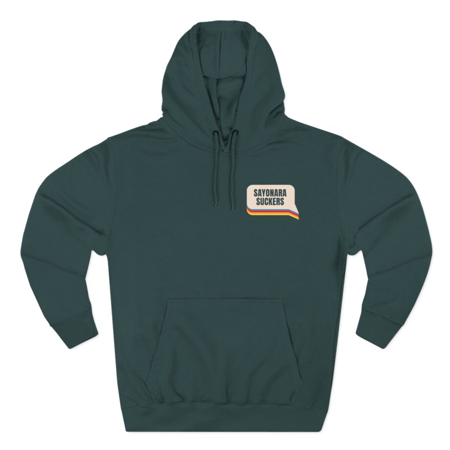Smartless Sayonara Suckers Three-Panel Fleece Hoodie