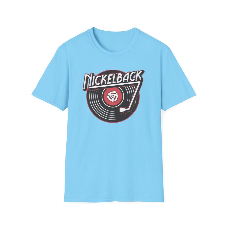 Nickelback Record Natural Ringer Unisex Softstyle T-Shirt