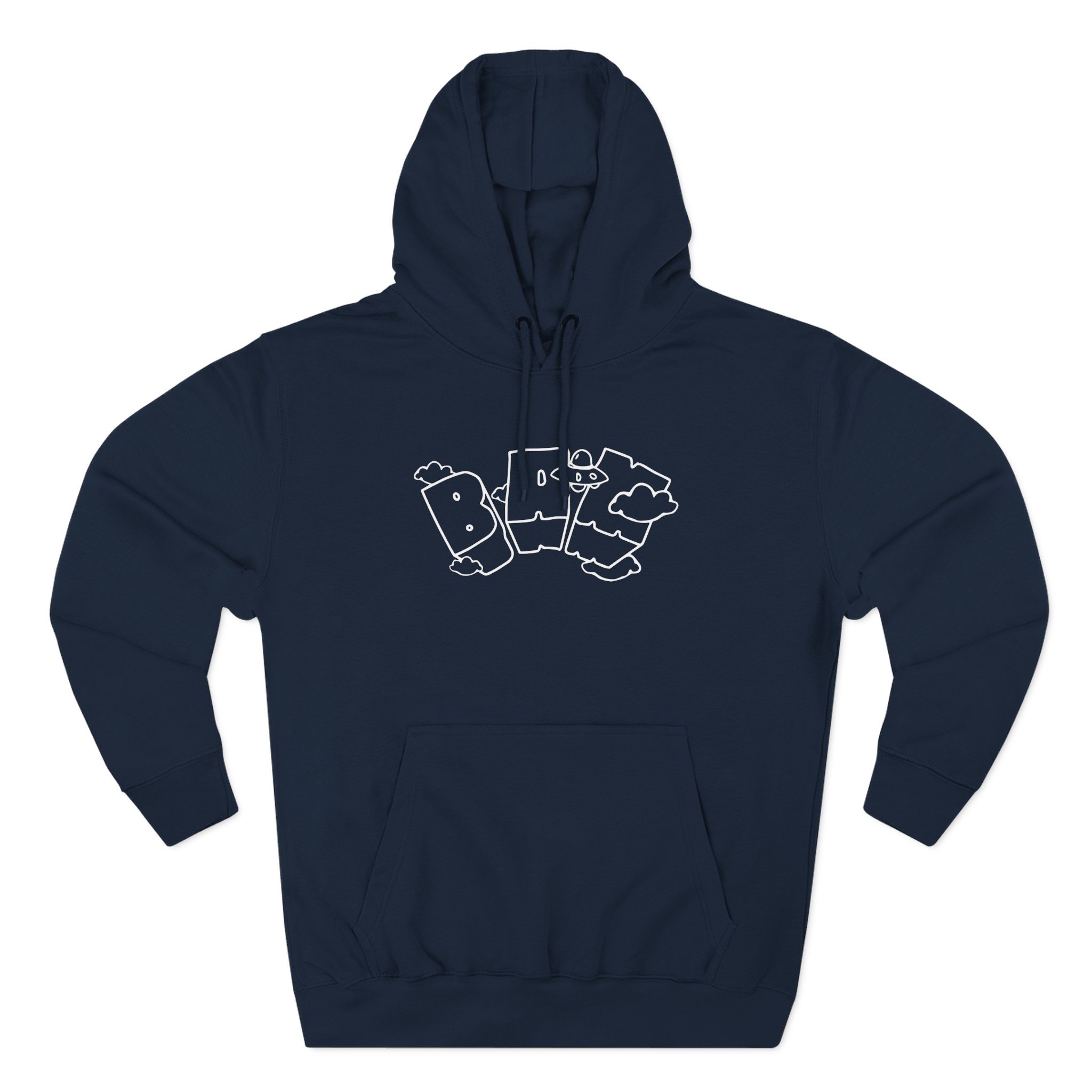 Kanel Joseph Baby Alien Menace Three-Panel Fleece Hoodie
