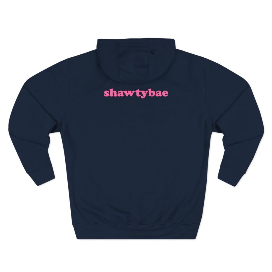 Shawty Bae What You Mean Three-Panel Fleece Hoodie