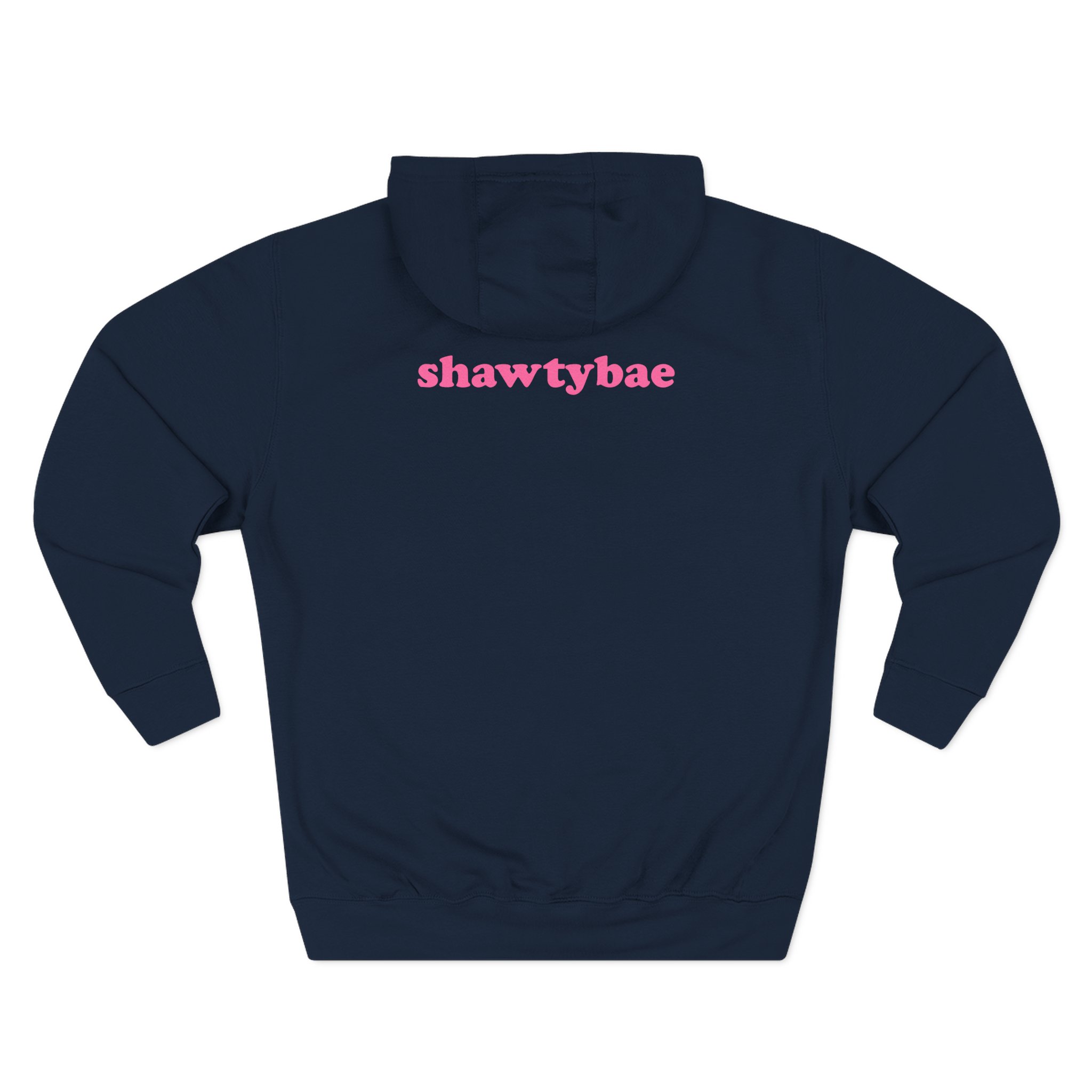Shawty Bae What You Mean Three-Panel Fleece Hoodie
