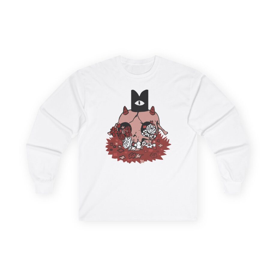 Cult of the Lamb Floral Skull Unisex Ultra Cotton Long Sleeve Tee