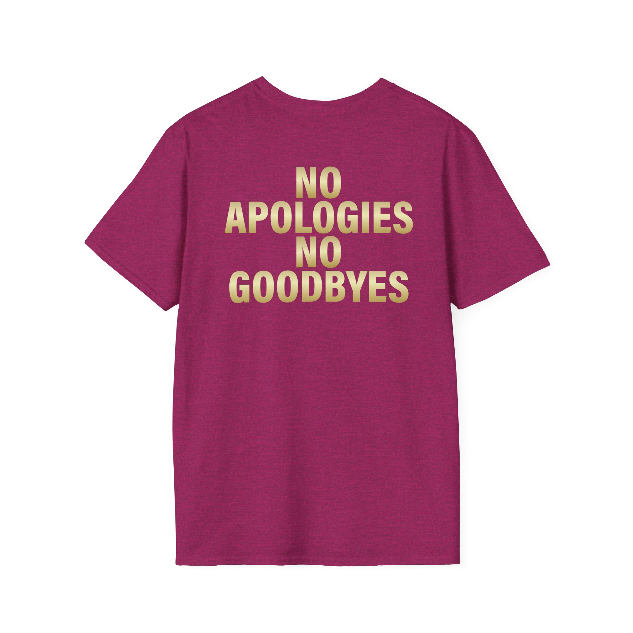 Spite No Apologies Foil Unisex Softstyle T-Shirt