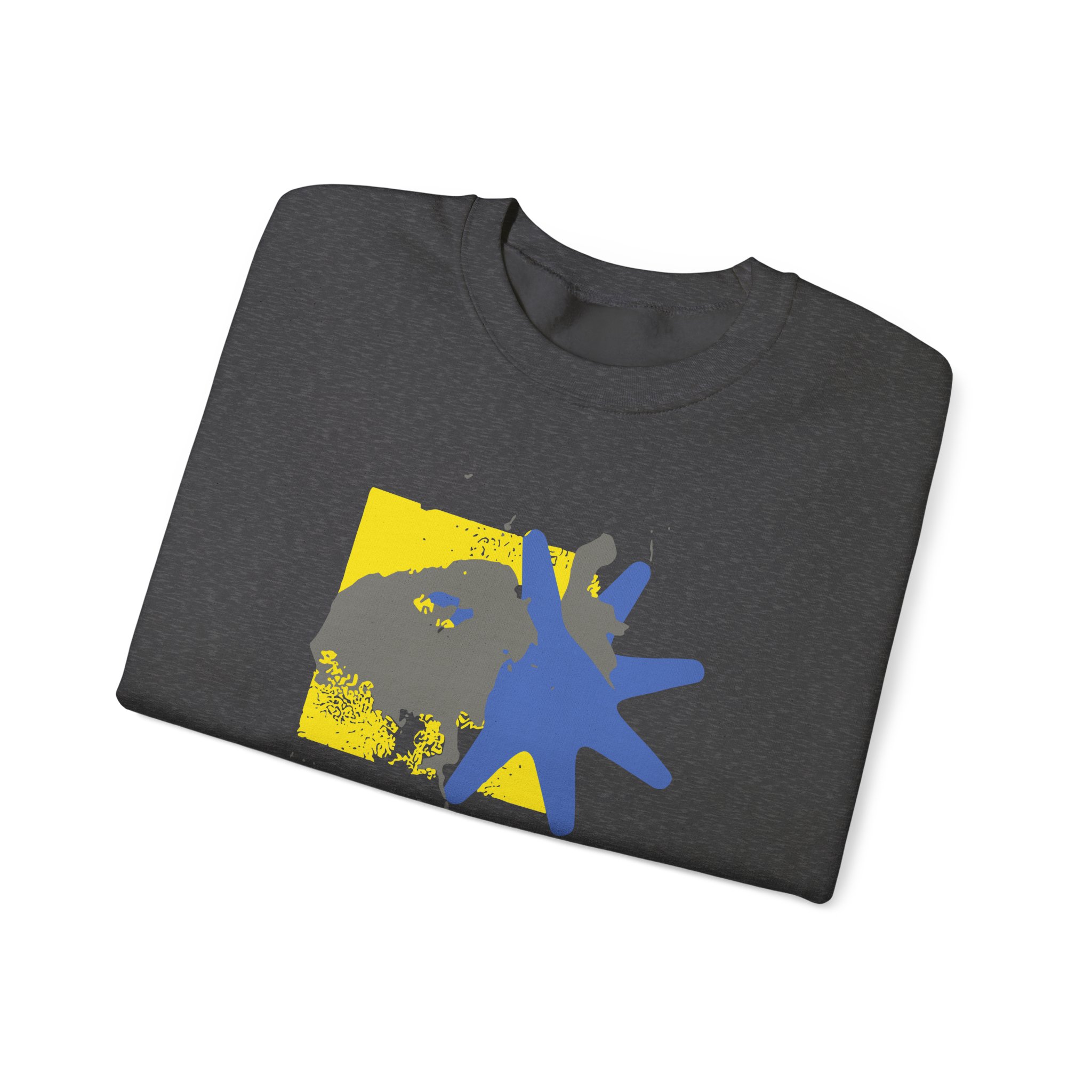 Foxing Shapes Unisex Heavy Blendâ„¢ Crewneck Sweatshirt