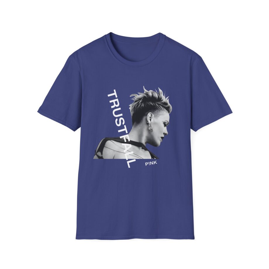 Pink Trustfall Unisex Softstyle T-Shirt