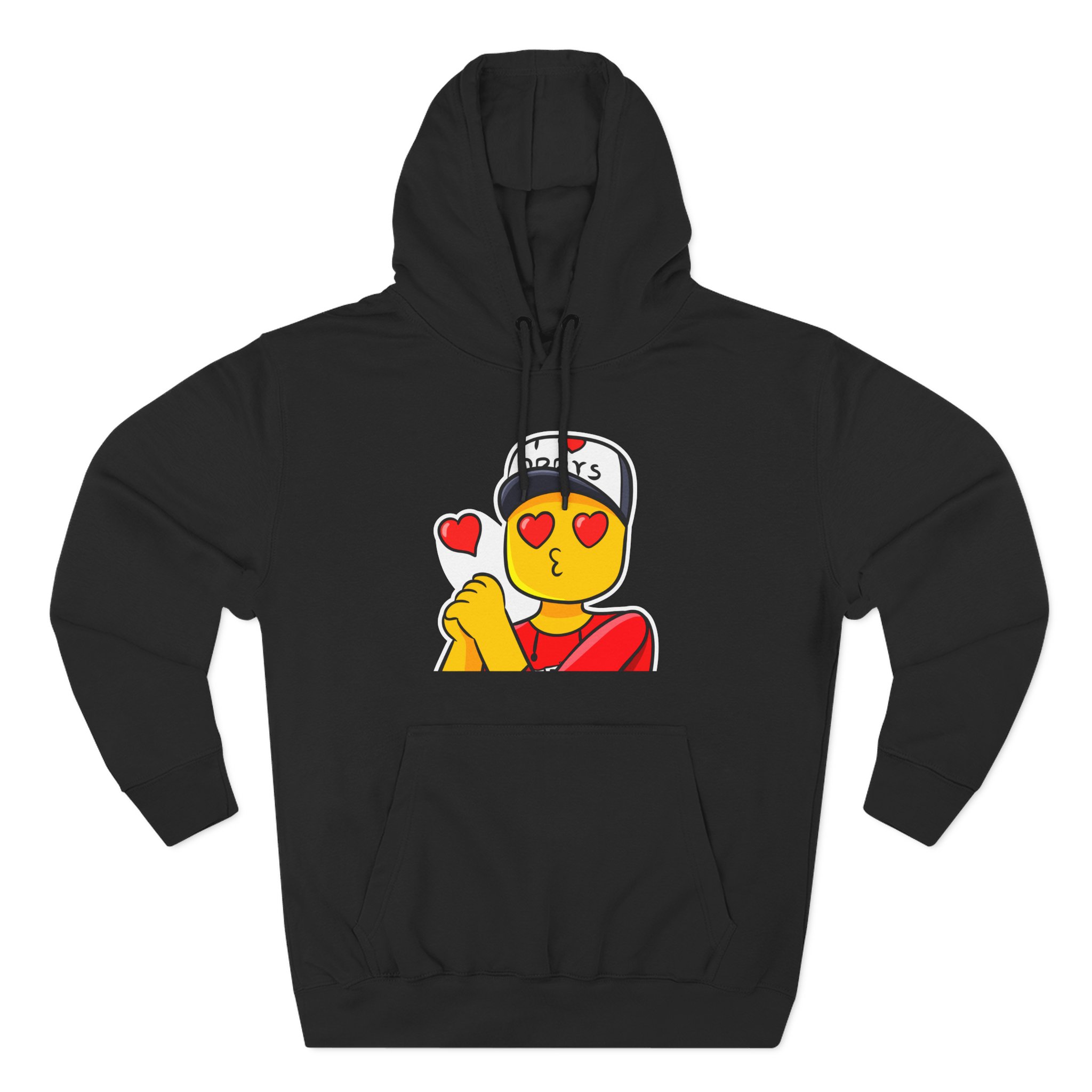 Roblox in Love Three-Panel Fleece Hoodie