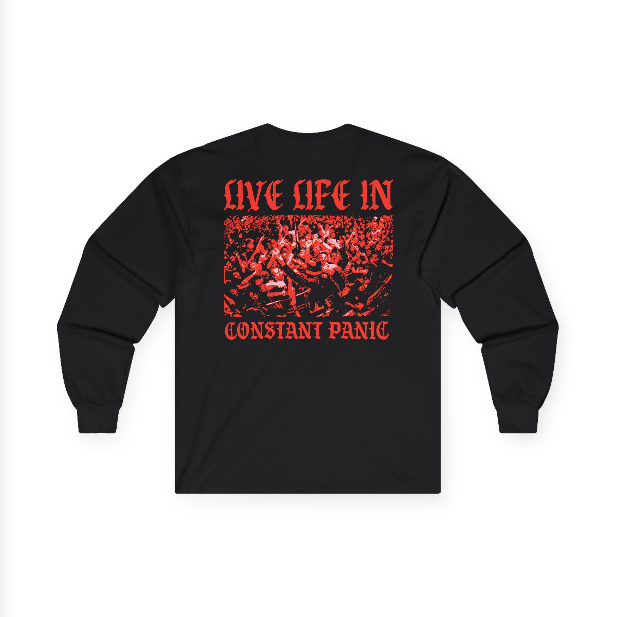 Spite Constant Panic Unisex Ultra Cotton Long Sleeve Tee