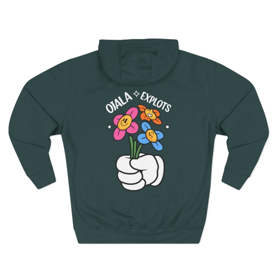 El Mariana Ojala Explotes Three-Panel Fleece Hoodie