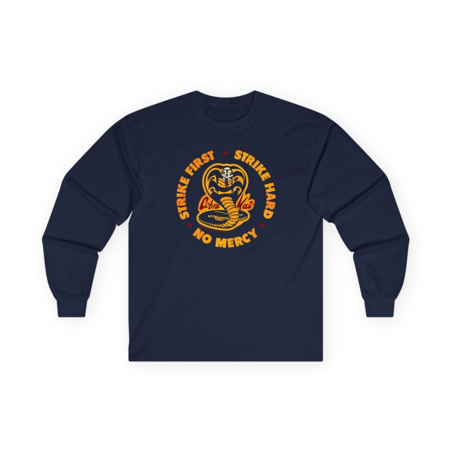 Cobra Kai Distressed Logo Unisex Ultra Cotton Long Sleeve Tee