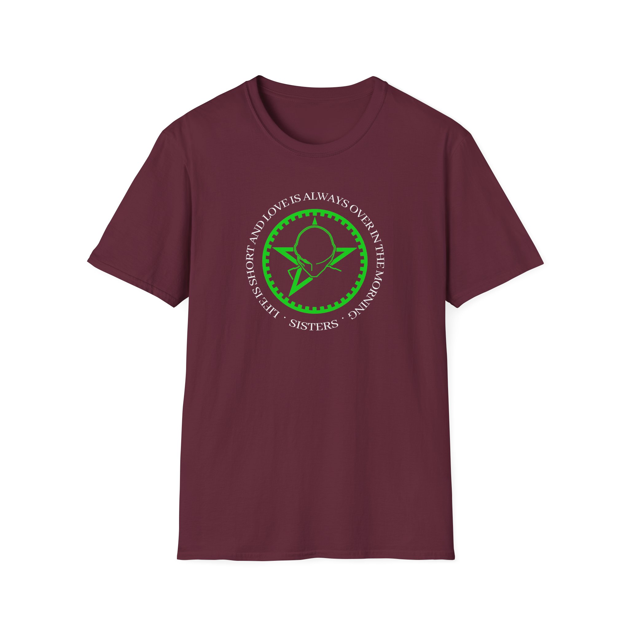 The Sisters of Mercy Life Is Short Unisex Softstyle T-Shirt
