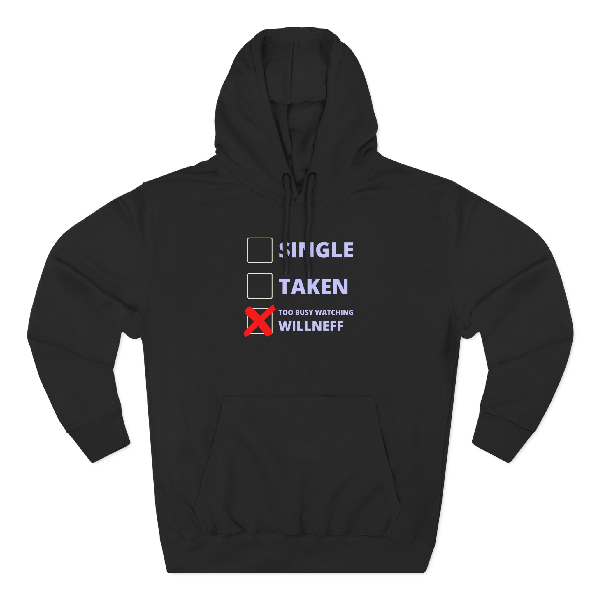 Will Neff Three-Panel Fleece Hoodie