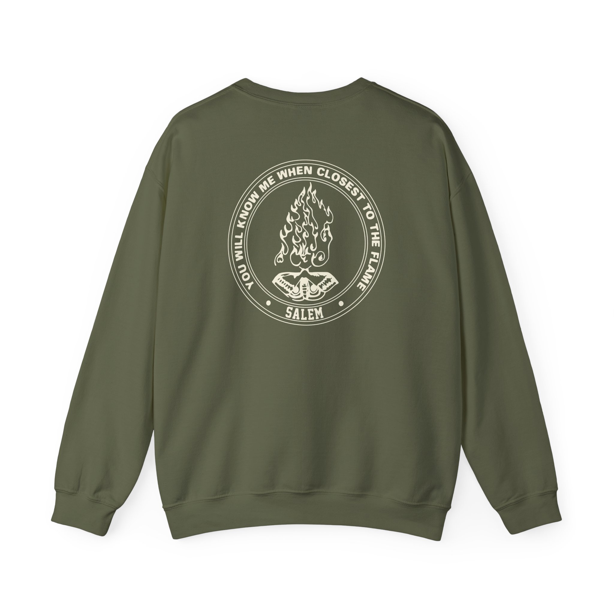 Salem Old English Unisex Heavy Blendâ„¢ Crewneck Sweatshirt
