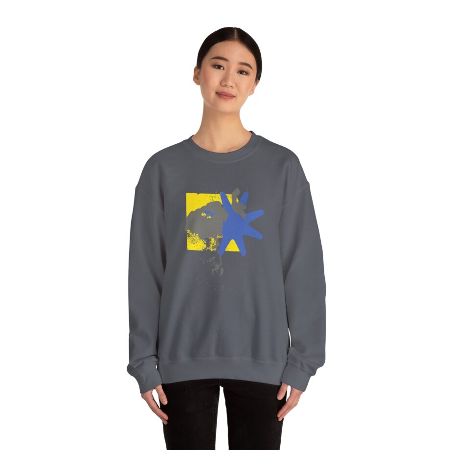 Foxing Shapes Unisex Heavy Blend™ Crewneck Sweatshirt