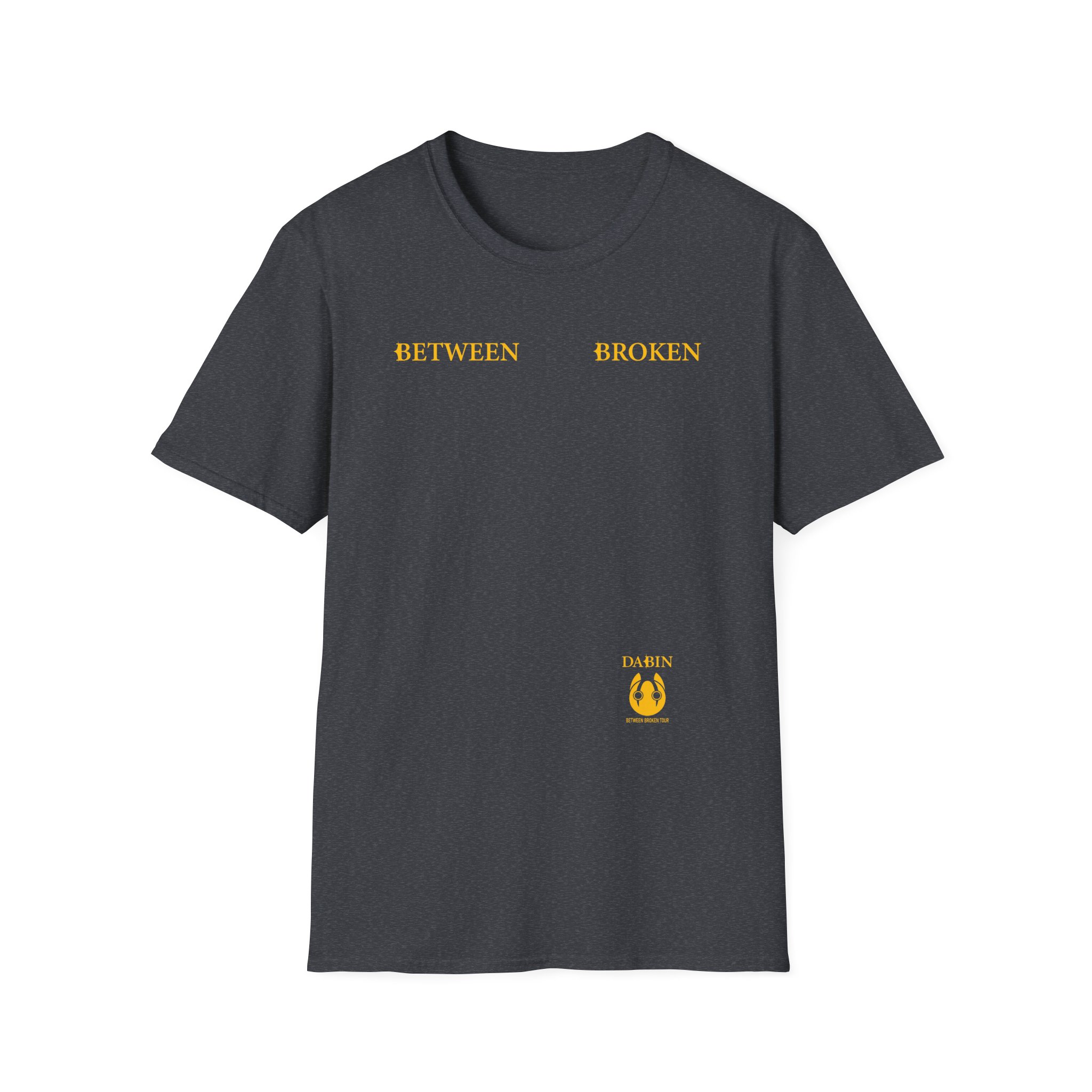 Dabin Between Broken Glyph Mask  Unisex Softstyle T-Shirt