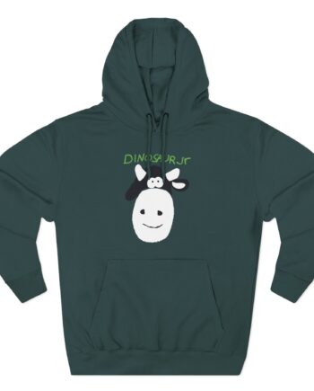 Dinosaur Jr Cow Three-Panel Fleece Hoodie