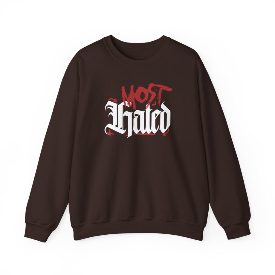 Fredo Bang Most Hated Unisex Heavy Blend™ Crewneck Sweatshirt