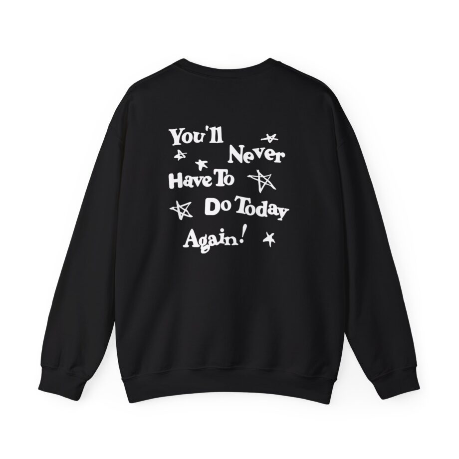 Alex Warren You’ll Never Have to Do Today Again Unisex Heavy Blend™ Crewneck Sweatshirt