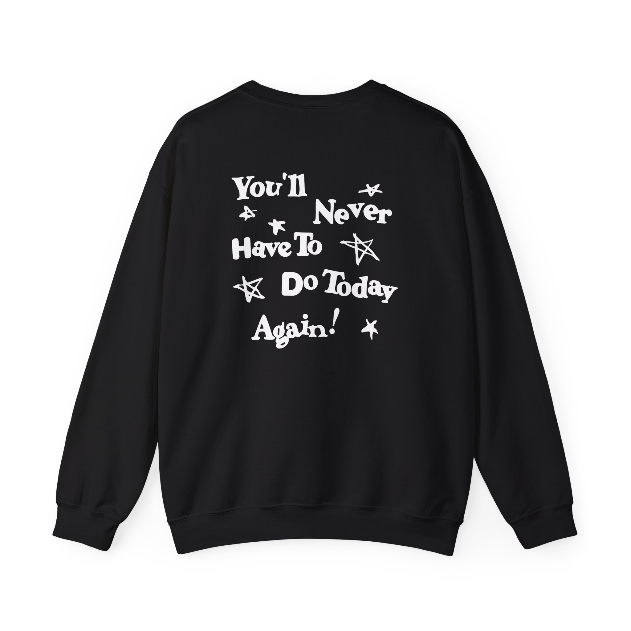 Alex Warren You’ll Never Have to Do Today Again Unisex Heavy Blend™ Crewneck Sweatshirt