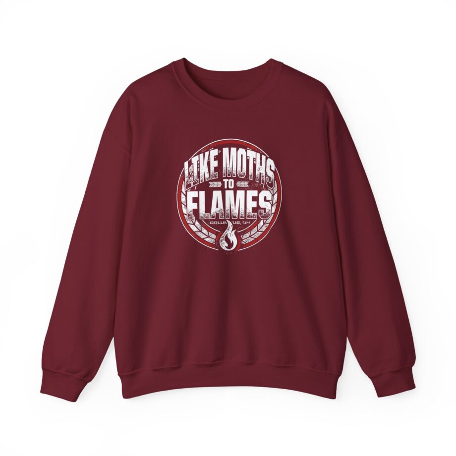 Like Moths to Flames Unisex Heavy Blend™ Crewneck Sweatshirt