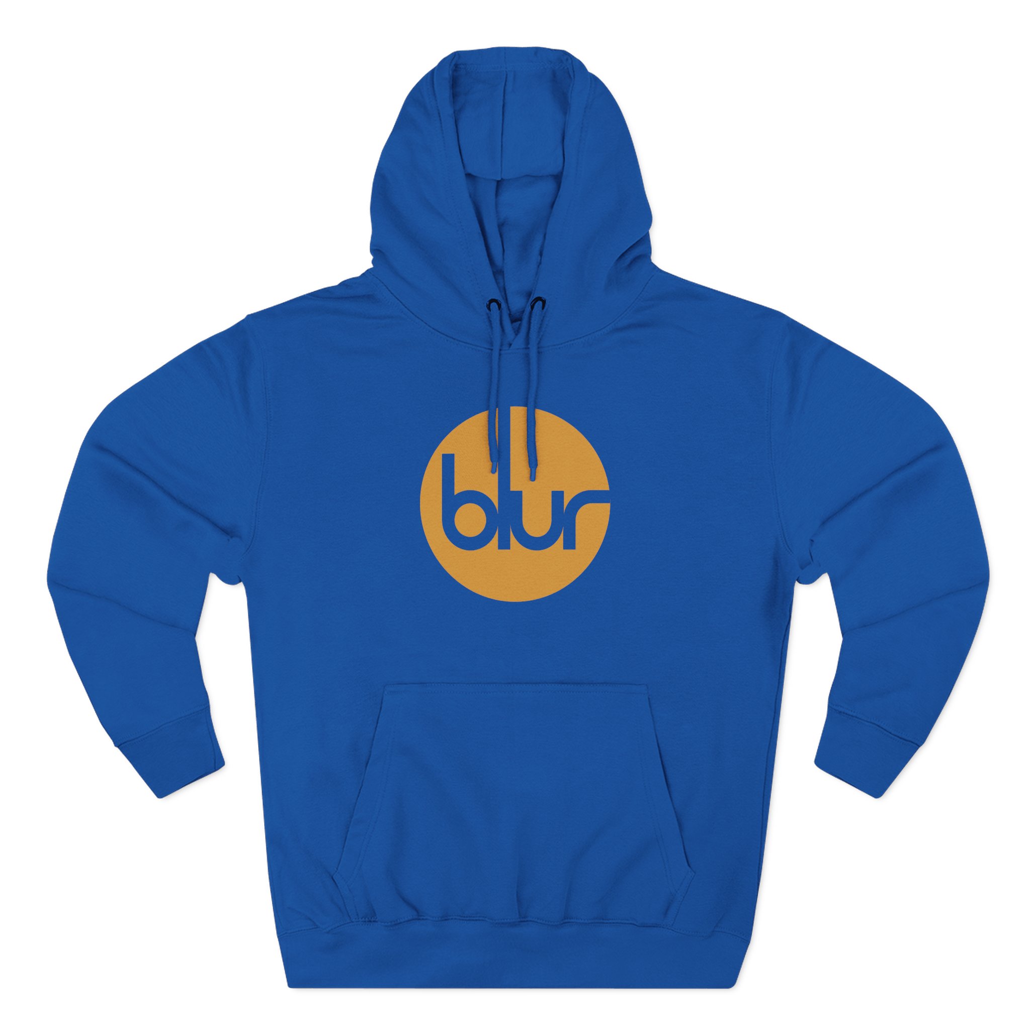 Blur Three-Panel Fleece Hoodie