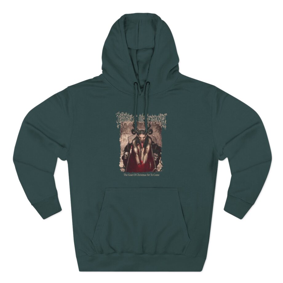 Cradle of Filth Krampus Three-Panel Fleece Hoodie