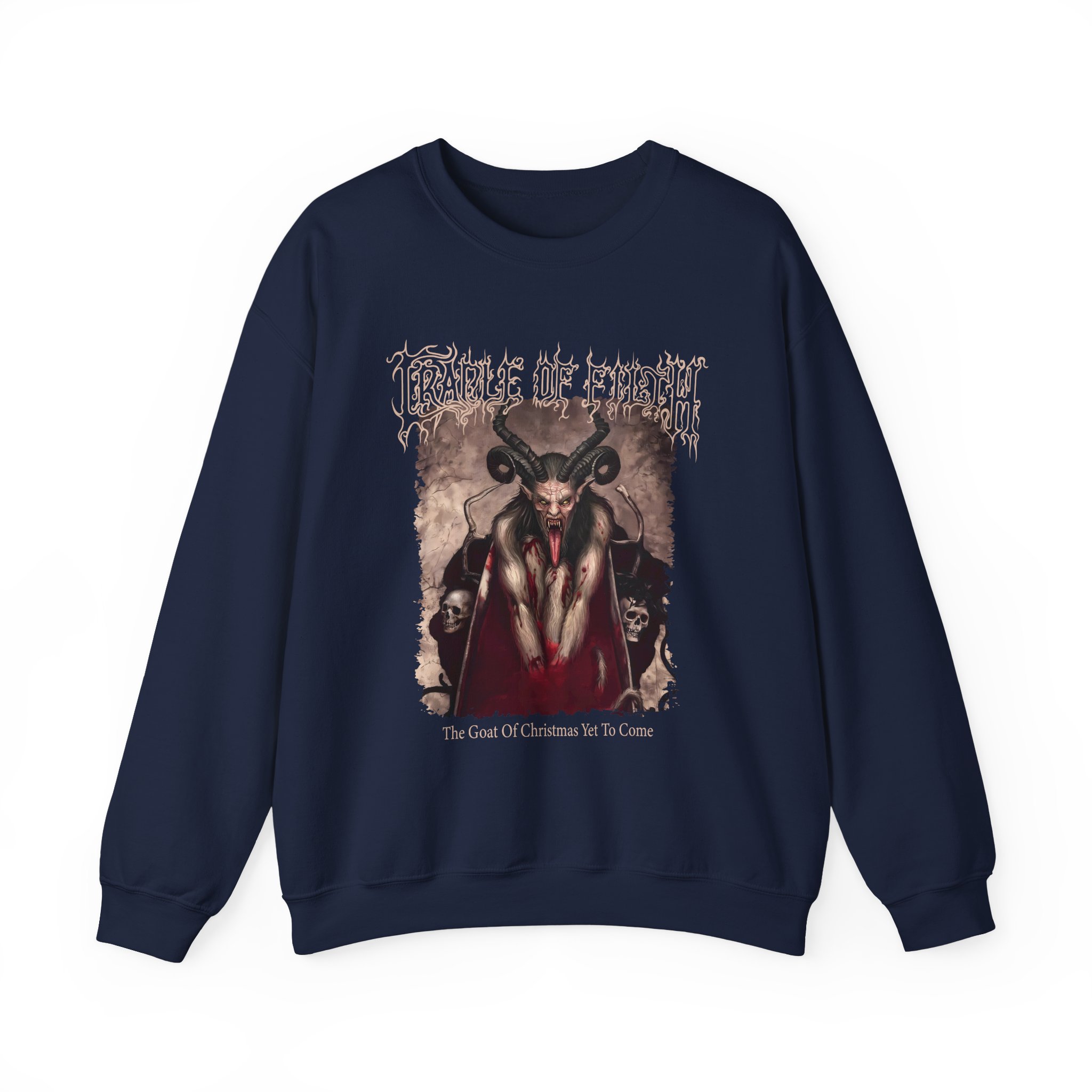 Cradle of Filth Krampus Unisex Heavy Blendâ„¢ Crewneck Sweatshirt