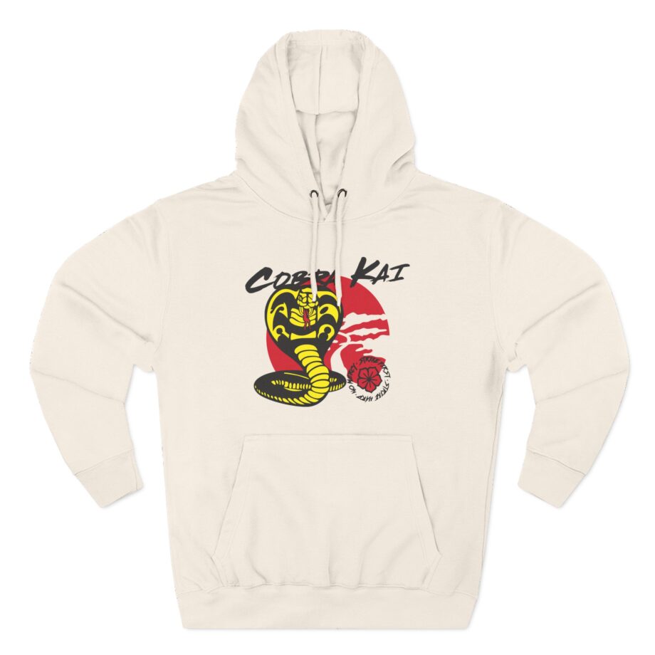 Cobra Kai Strike First Three-Panel Fleece Hoodie