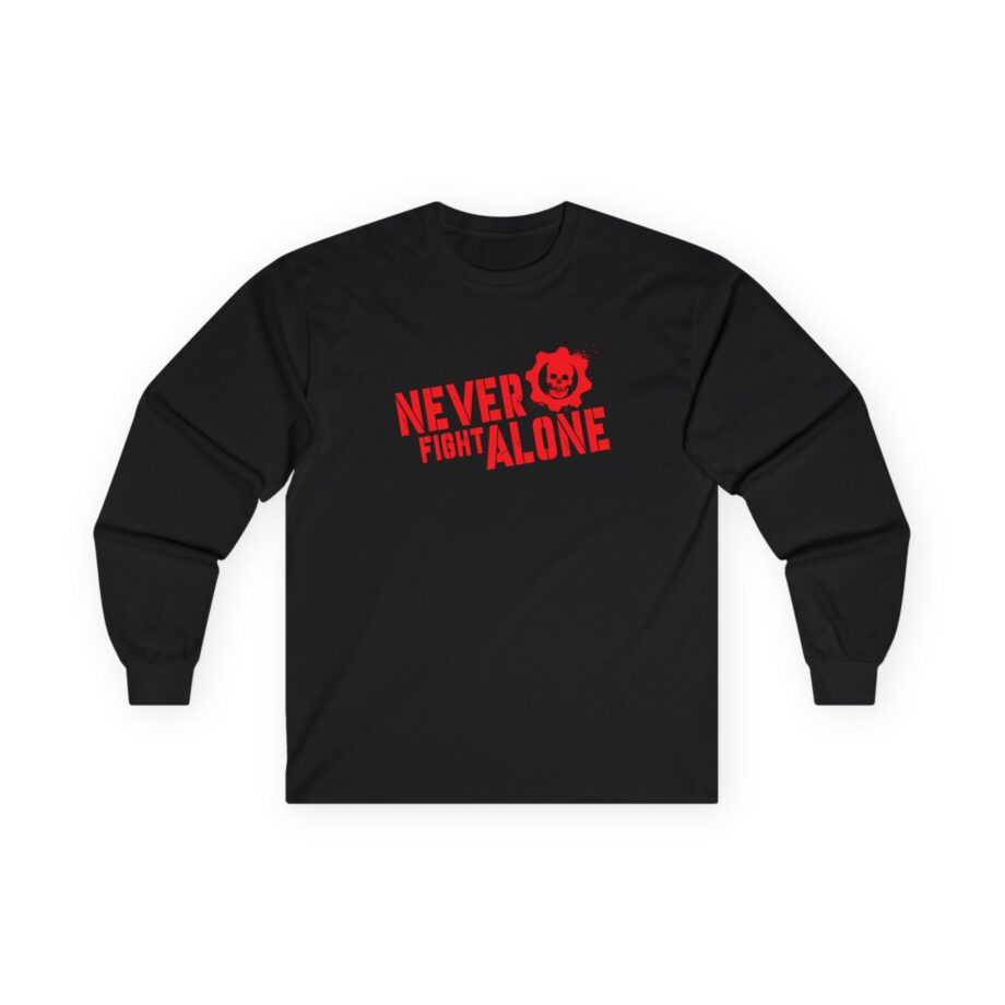 Gears of War Never Fight Alone Unisex Ultra Cotton Long Sleeve Tee