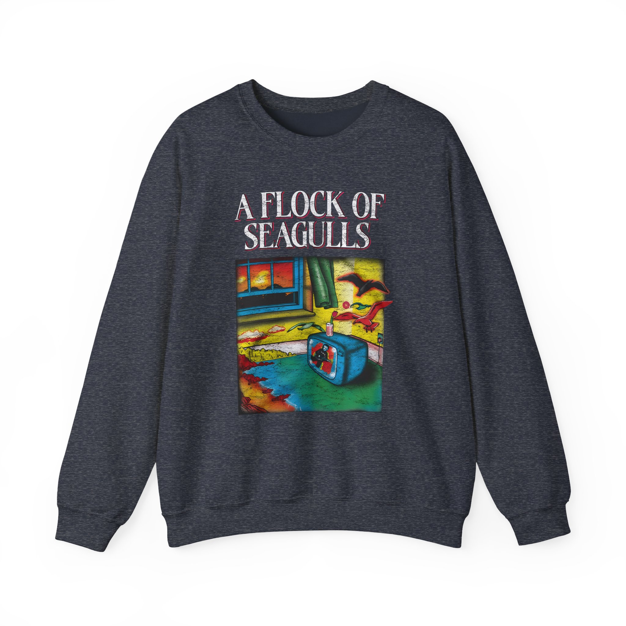 A Flock of Seagulls I Ran Tour Unisex Heavy Blendâ„¢ Crewneck Sweatshirt