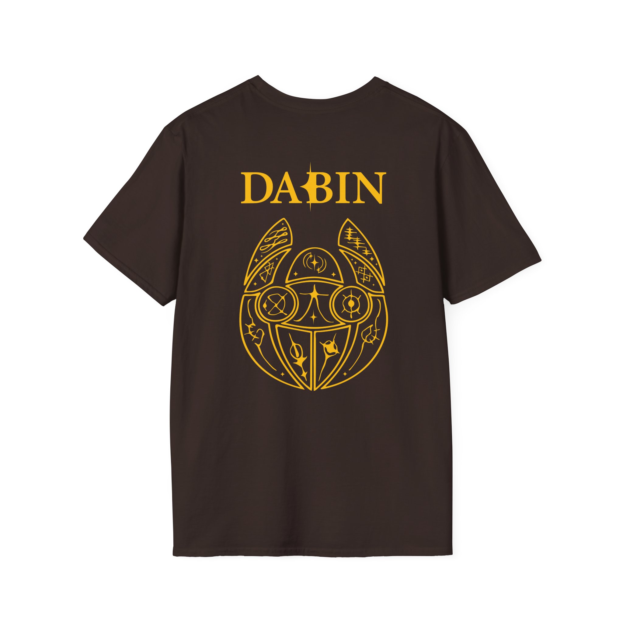 Dabin Between Broken Glyph Mask  Unisex Softstyle T-Shirt
