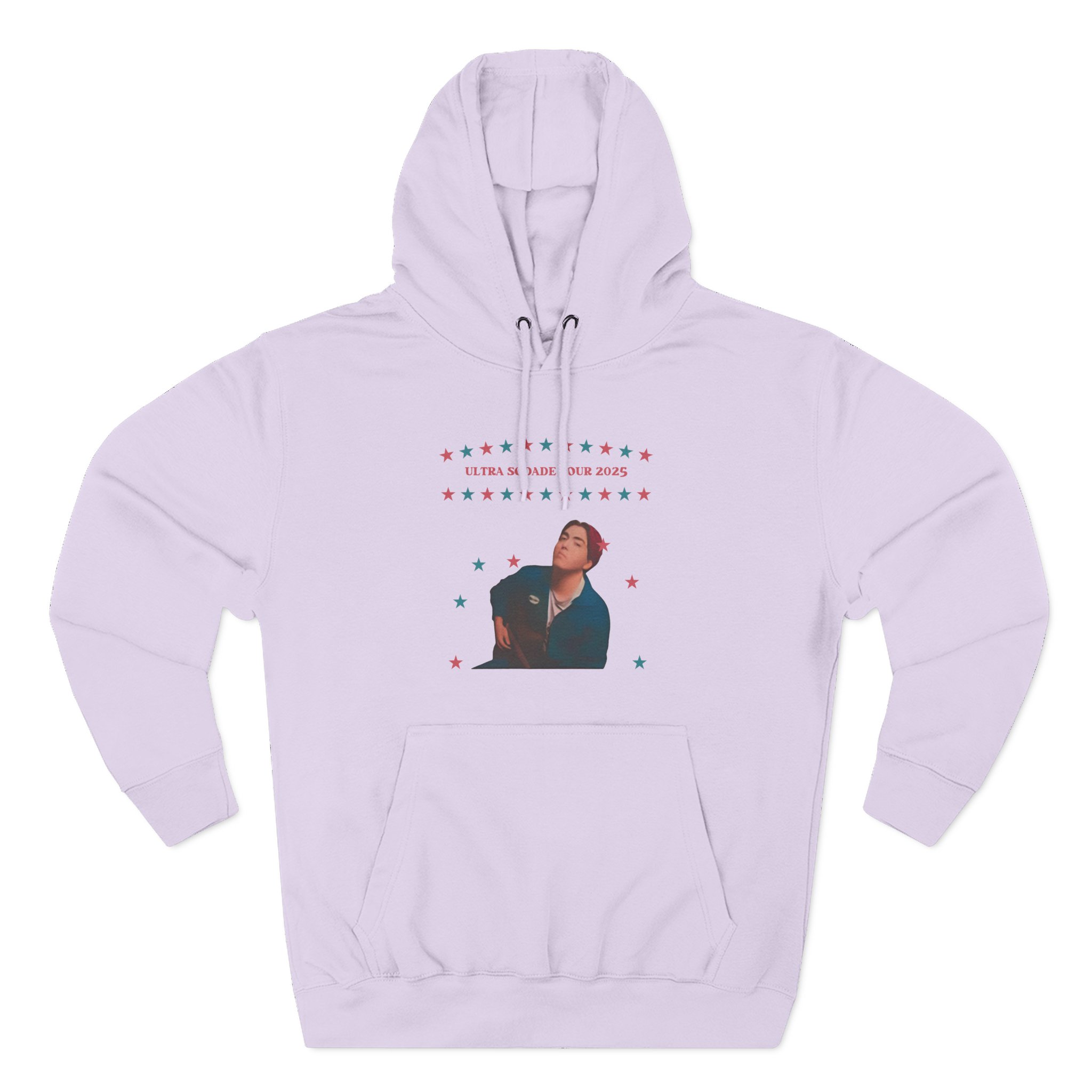 Kevin Kaarl Ultra Sodade Three-Panel Fleece Hoodie