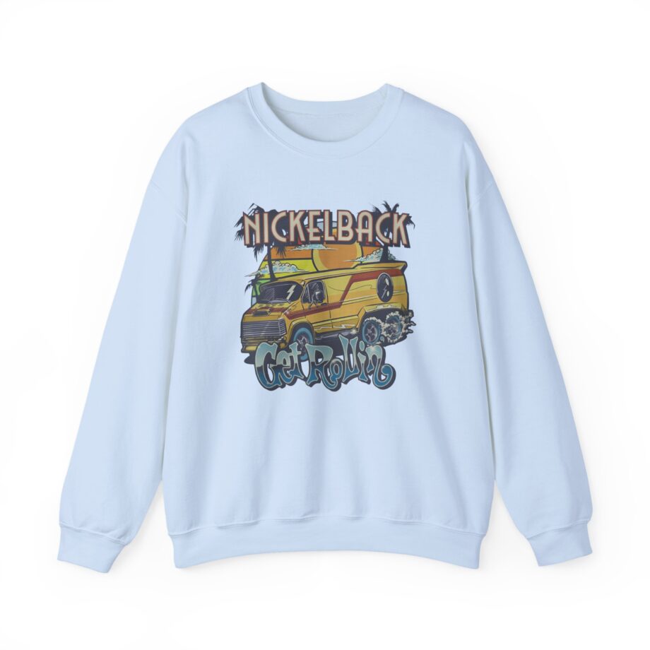 Nickelback Get Rollin Cover Unisex Heavy Blend™ Crewneck Sweatshirt