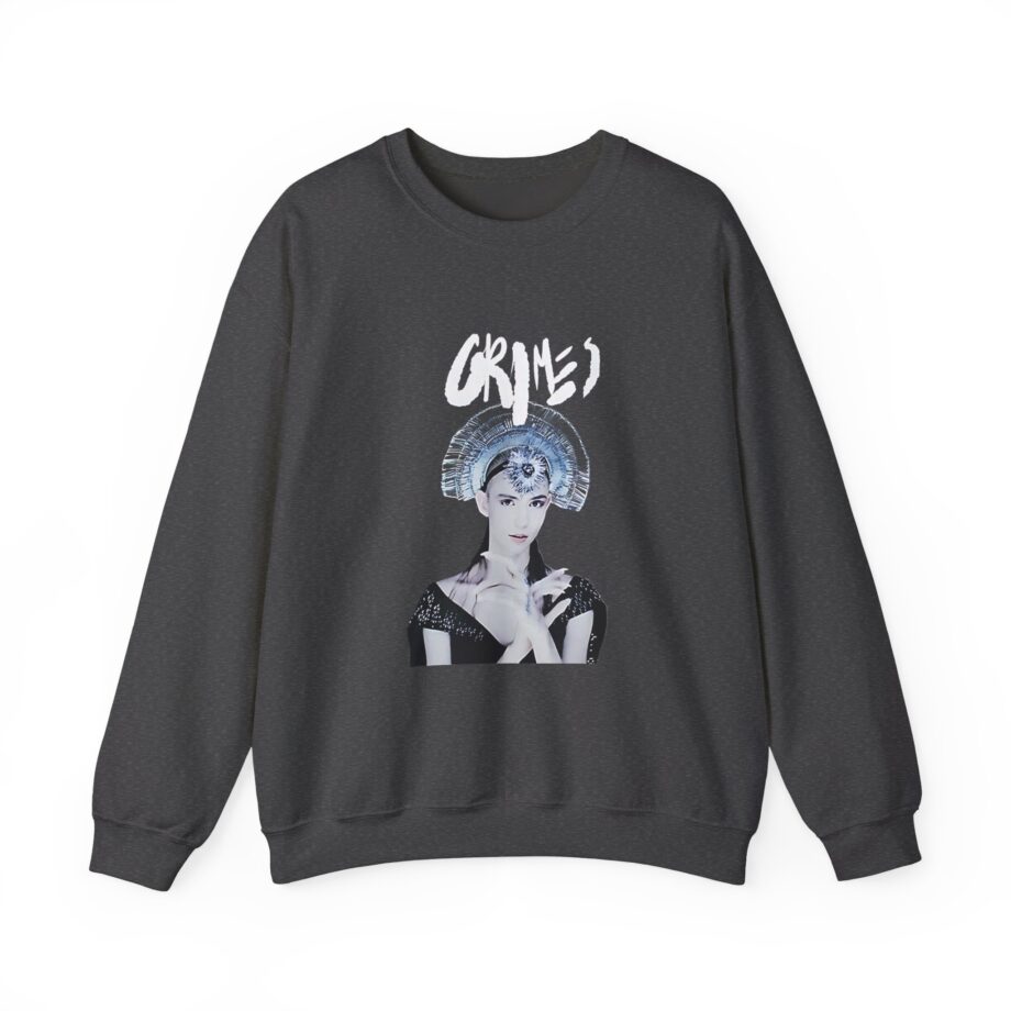 Grimes Head Dress Unisex Heavy Blend Crewneck Sweatshirt