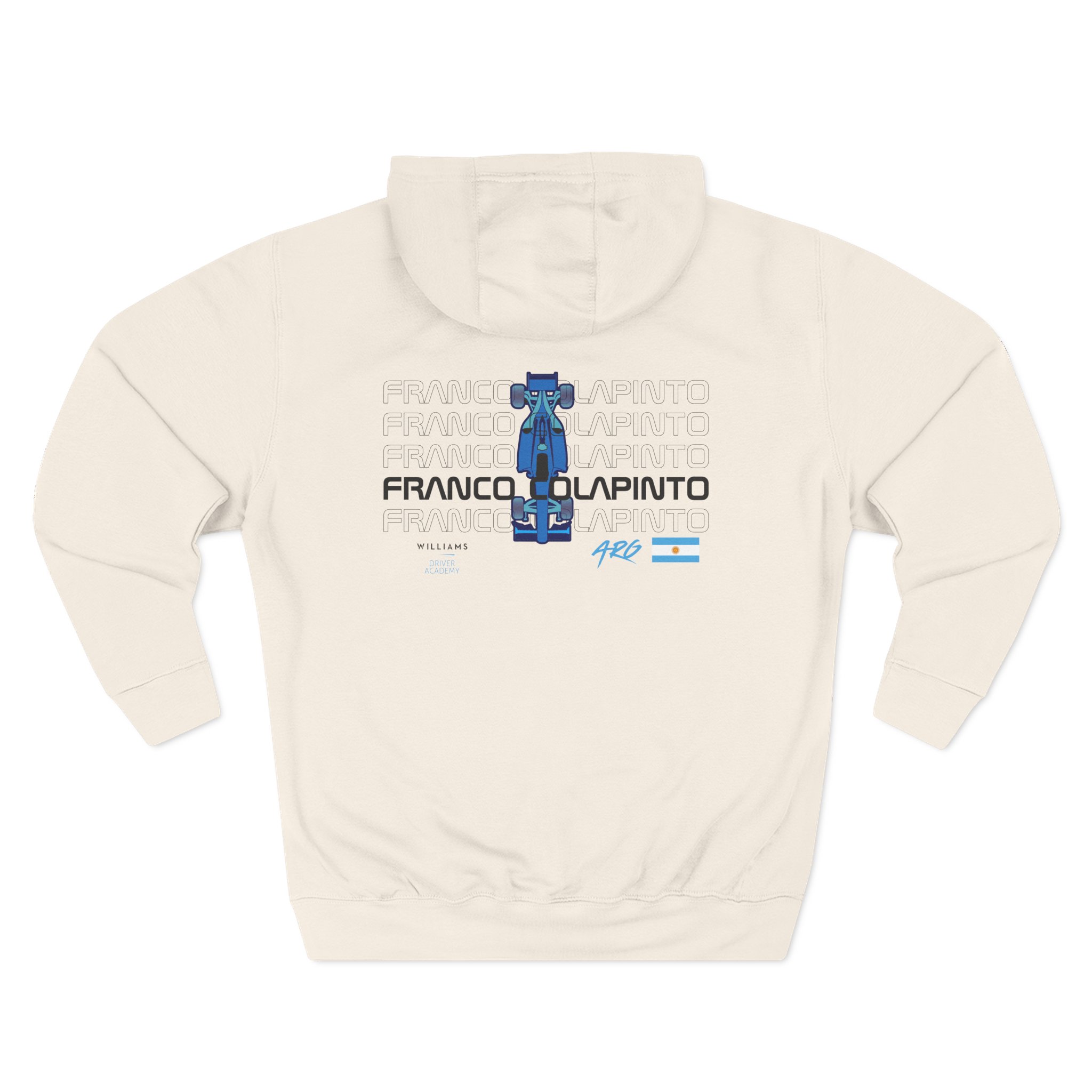 Franco Colapinto Three-Panel Fleece Hoodie