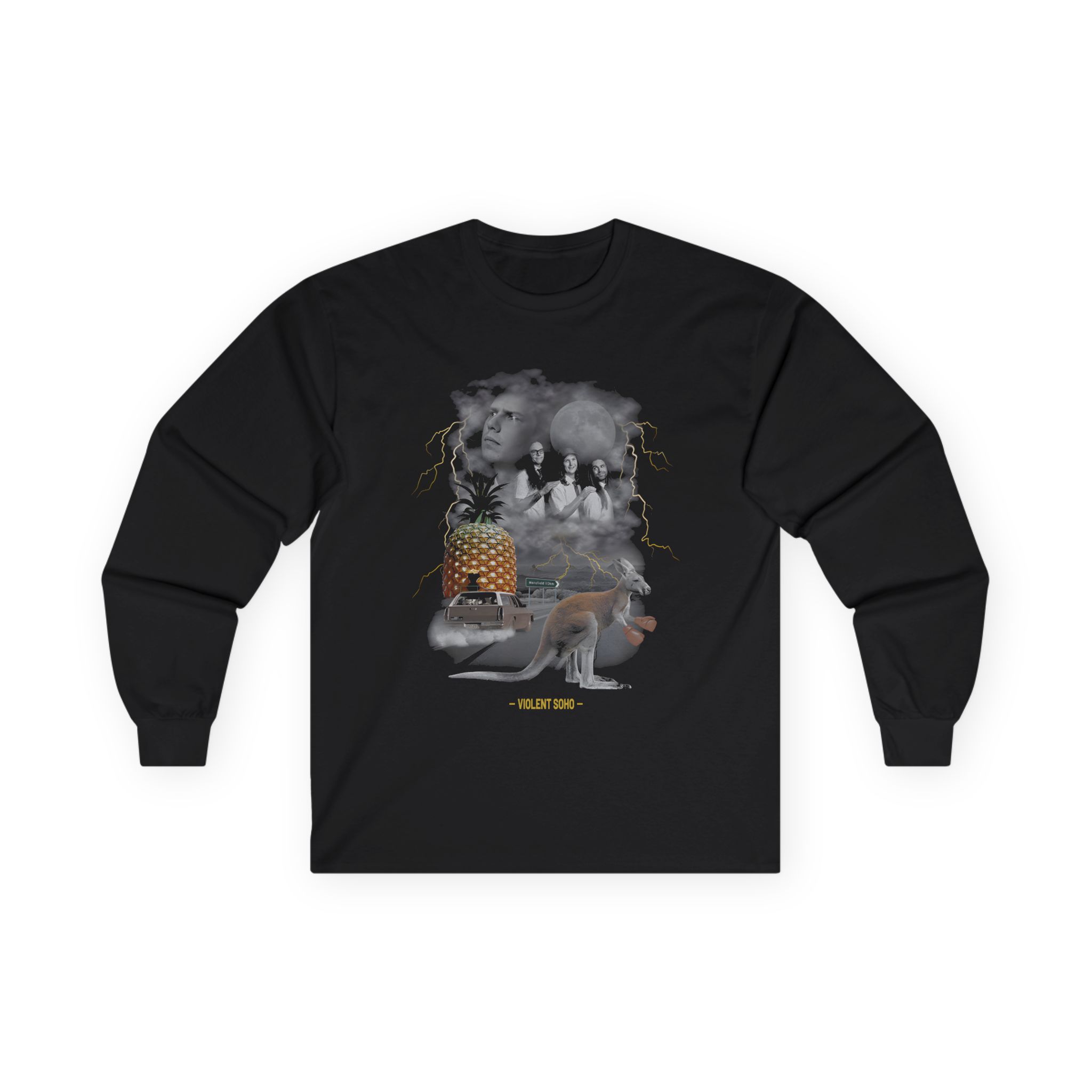Violent Soho Far Que Truck Stop Unisex Ultra Cotton Long Sleeve Tee